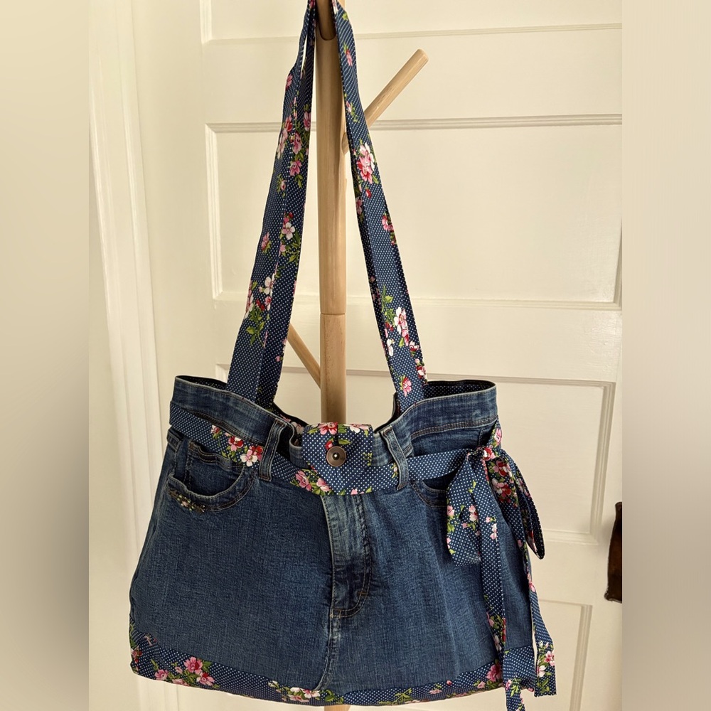 Vintage Jean Styled Bag